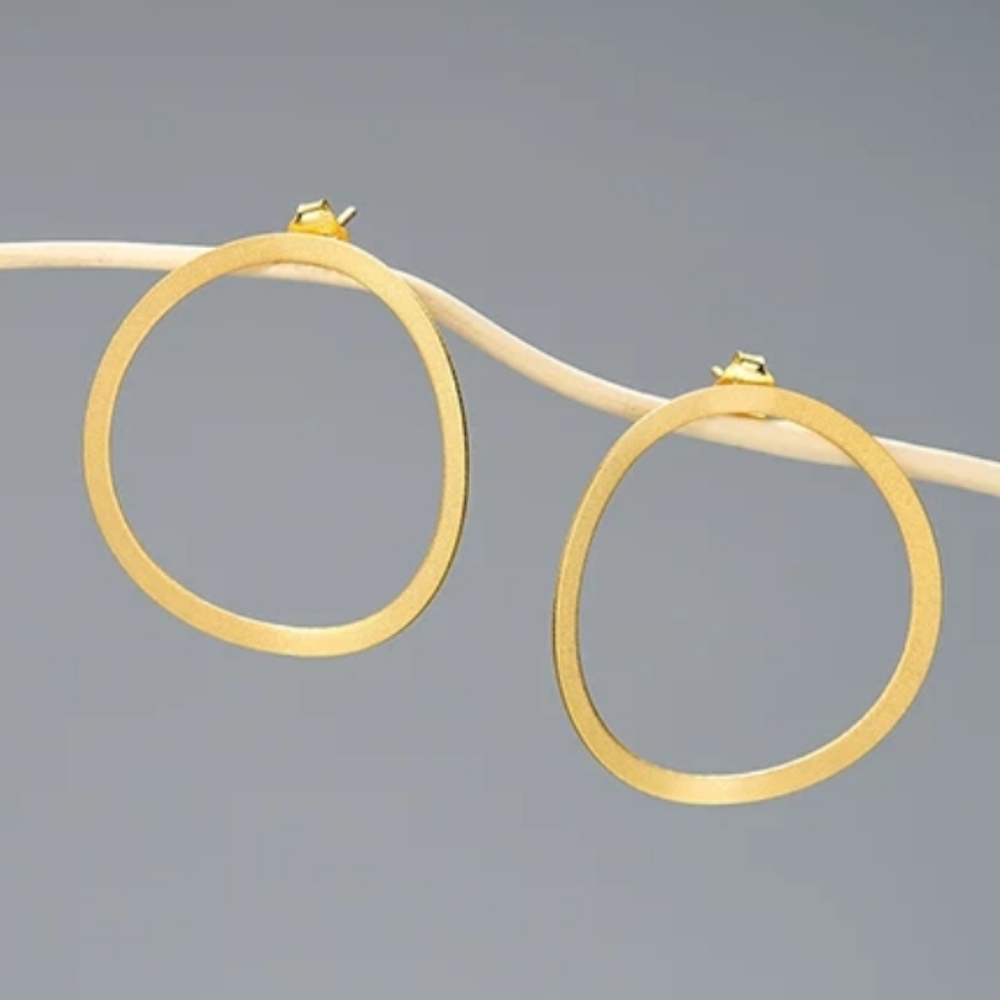 925 Sterling Silver Hoop Earrings